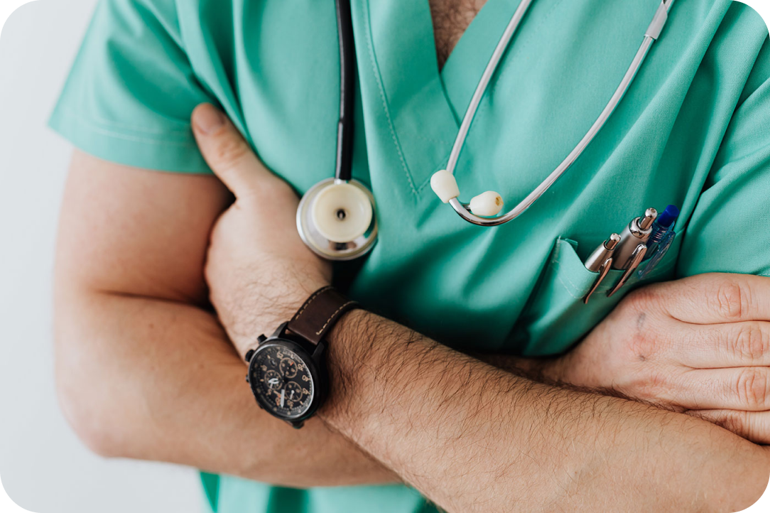 Doctor with a stethoscope